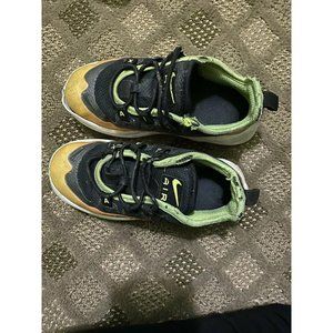 NIKE AIR MAX AXIS LU2 Black Volt Orange SIZE 8C AV7591-001 Toddlers Slip…